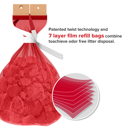 Refill Bags for Kitty TWIST’R® PLUS
