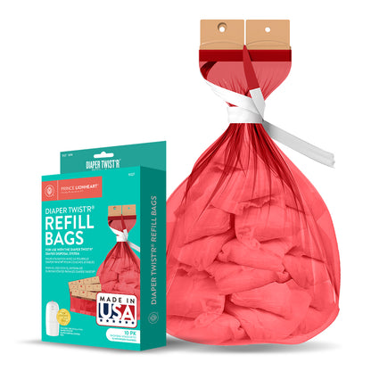 DIAPER TWIST'R  Refill bags 10pk