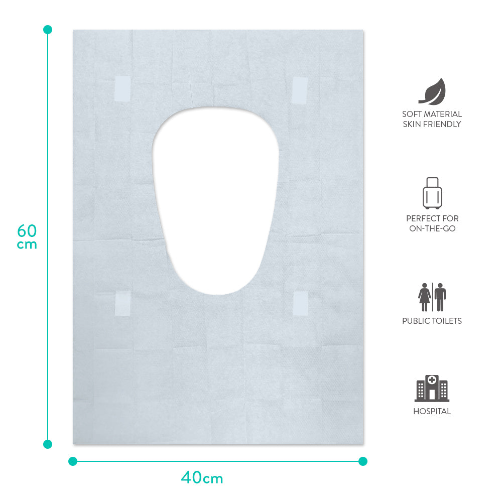 Large Disposable Toilet Seat Liner 20pk