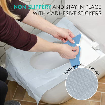 Large Disposable Toilet Seat Liner 20pk