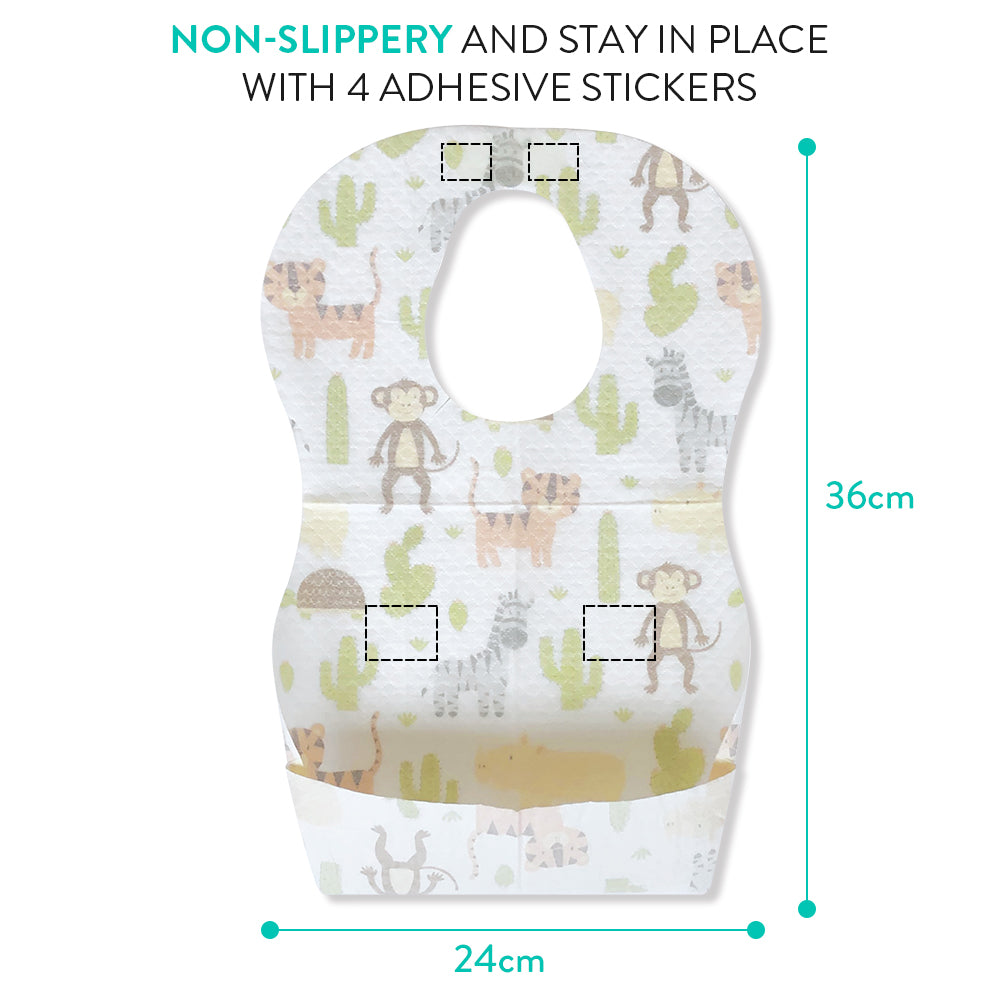 Disposable Baby Bibs 20pk