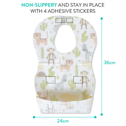 Disposable Baby Bibs 20pk
