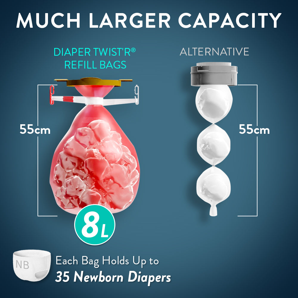 DIAPER TWIST'R® NAPPY PAIL