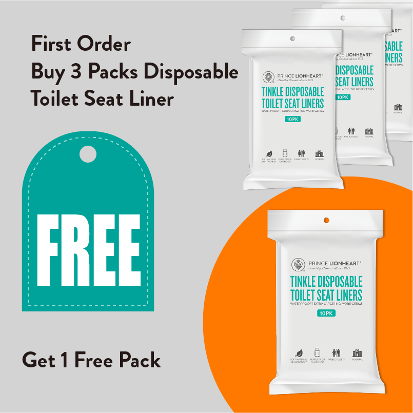 Large Disposable Toilet Seat Liner 20pk